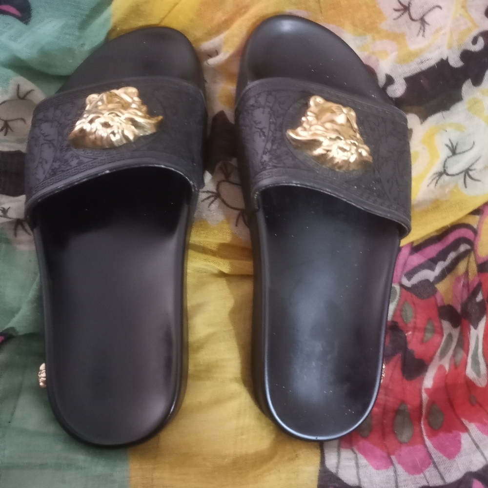 Authentic Versace Baroque Slides - image 2